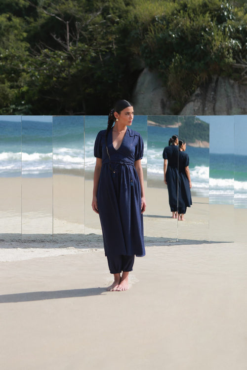 VESTIDO LUNA MARINHO