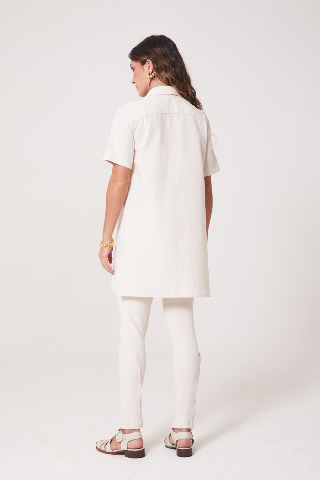 CAMISA CORA OFF WHITE