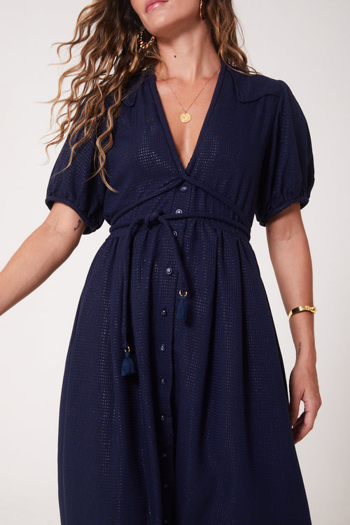 VESTIDO LUNA MARINHO
