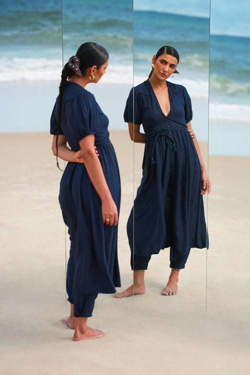 VESTIDO LUNA MARINHO