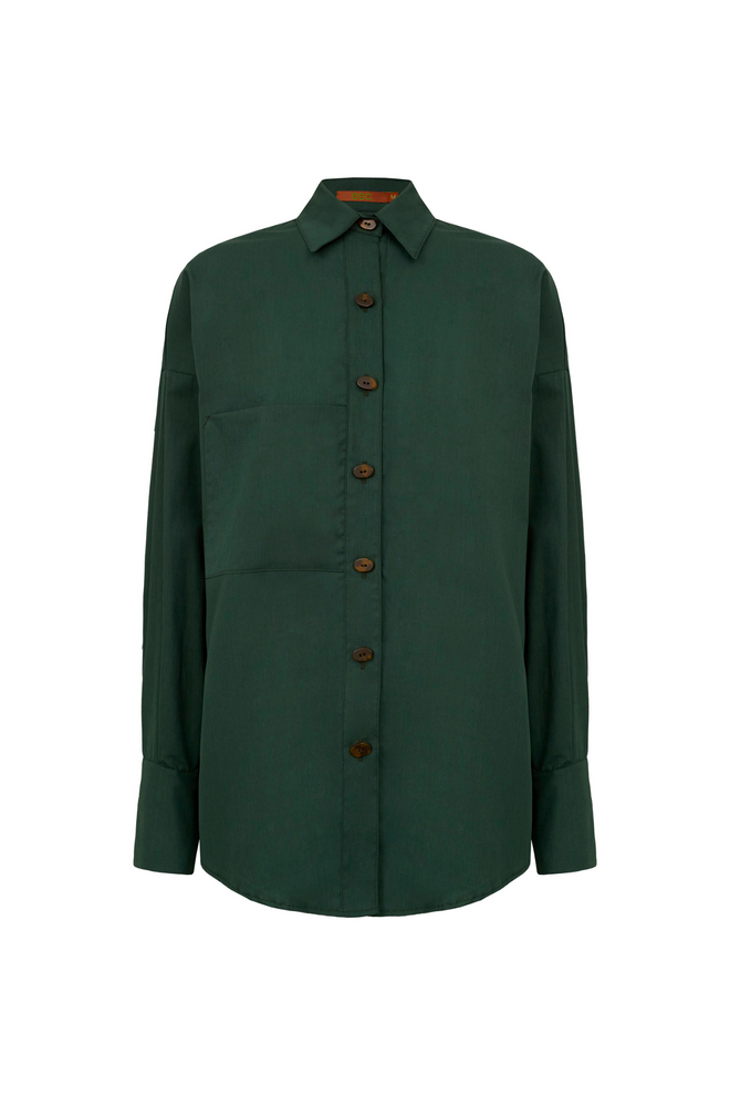 CAMISA LINA VERDE